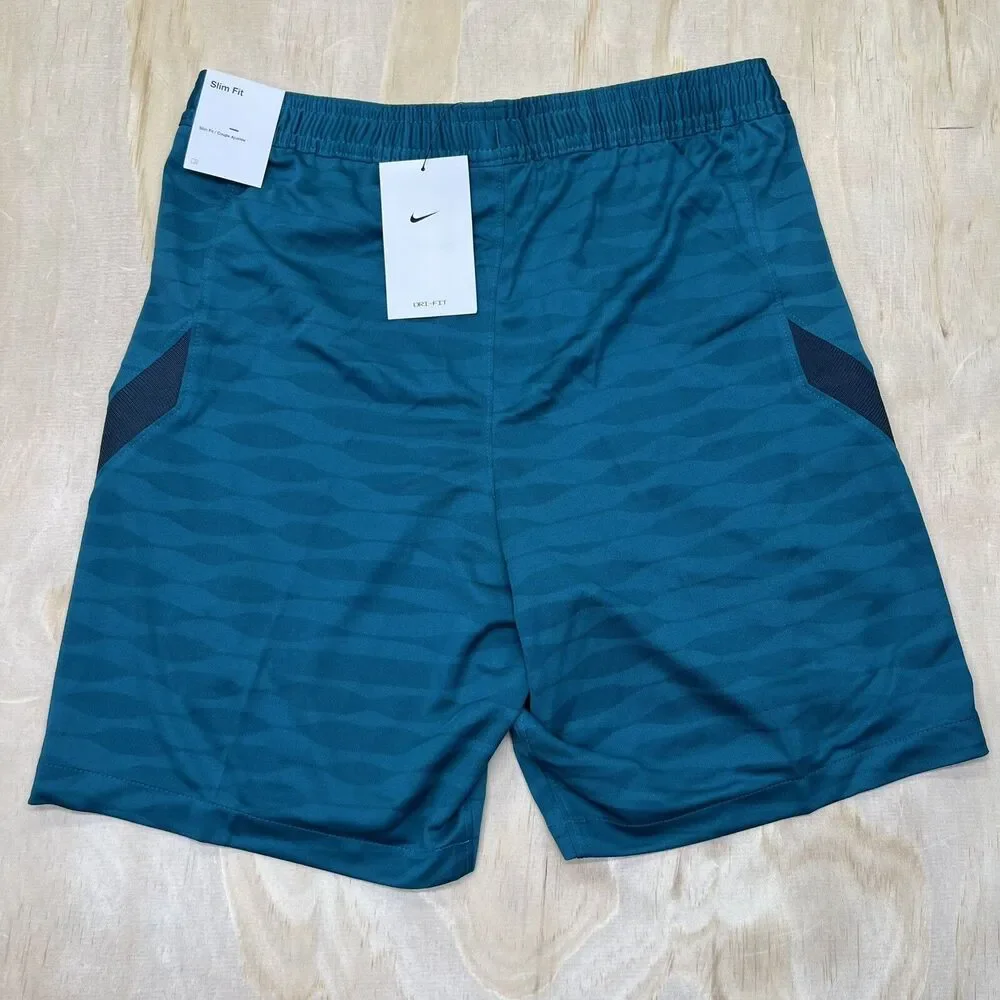 NEW Club America Nike Teal Strike Performance Shorts MD SLIM Fit Liga MX